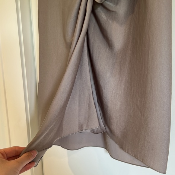 BCBG MaxAzria Stella Midi Skirt in Cinder - Picture 3 of 5